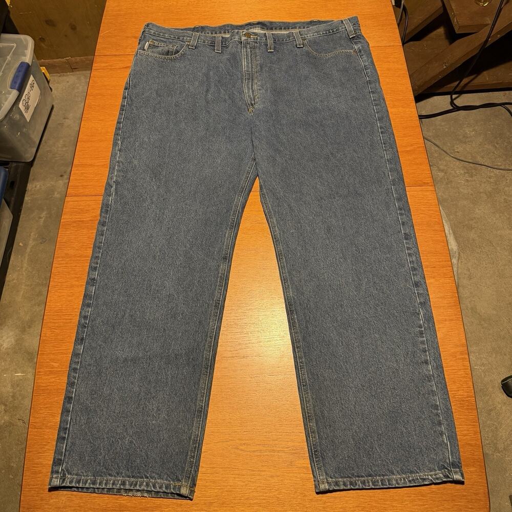Carhartt B480 DPS Traditional Fit Jeans Men’s 50x32 Blue Denim Gorpcore Workwear